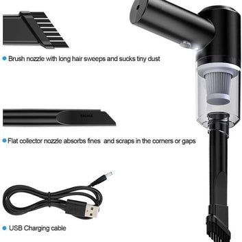 3 in 1 Portable Car Vacuum Cleaner